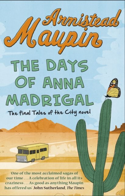 Llun clawr/Book cover image - The Days of Anna Madrigal