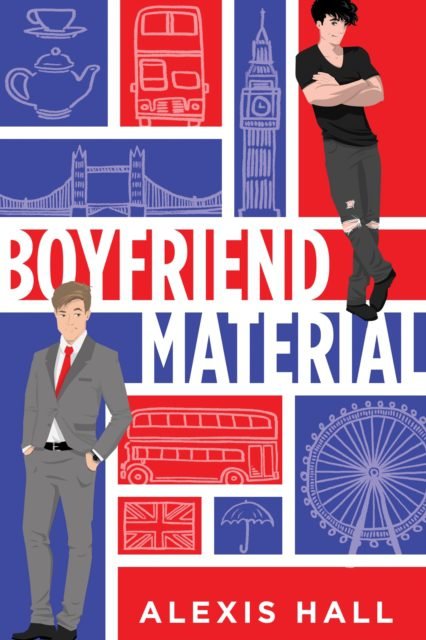 Llun clawr/Book cover image - Boyfriend Material