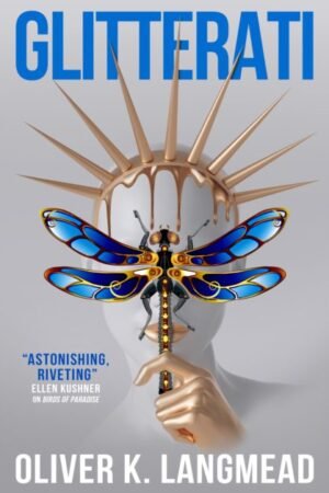 Llun clawr/Book cover image - Glitterati