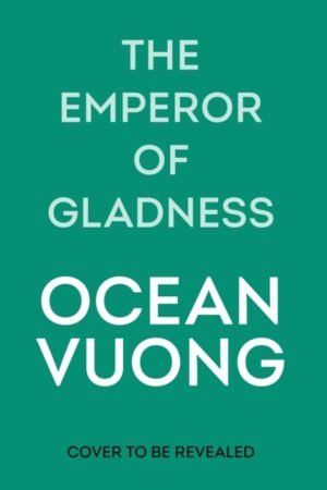 Green background featuring name of the book and author.