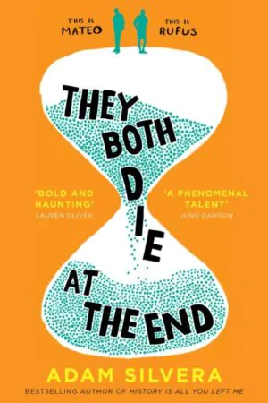 Llun clawr/Book cover image - They Both Die at the End