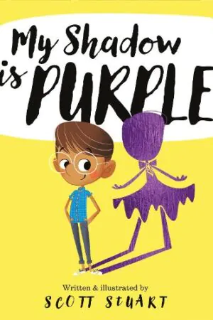 Llun clawr/Book cover image My Shadow is Purple