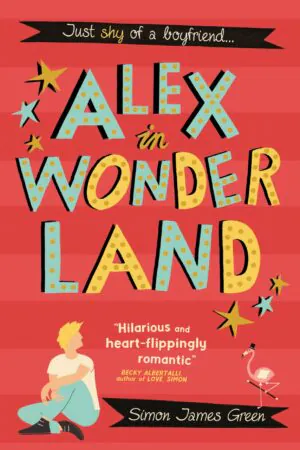 Llun clawr/Book cover image Alex in Wonderland